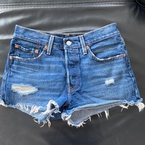 Levi’s denim shorts